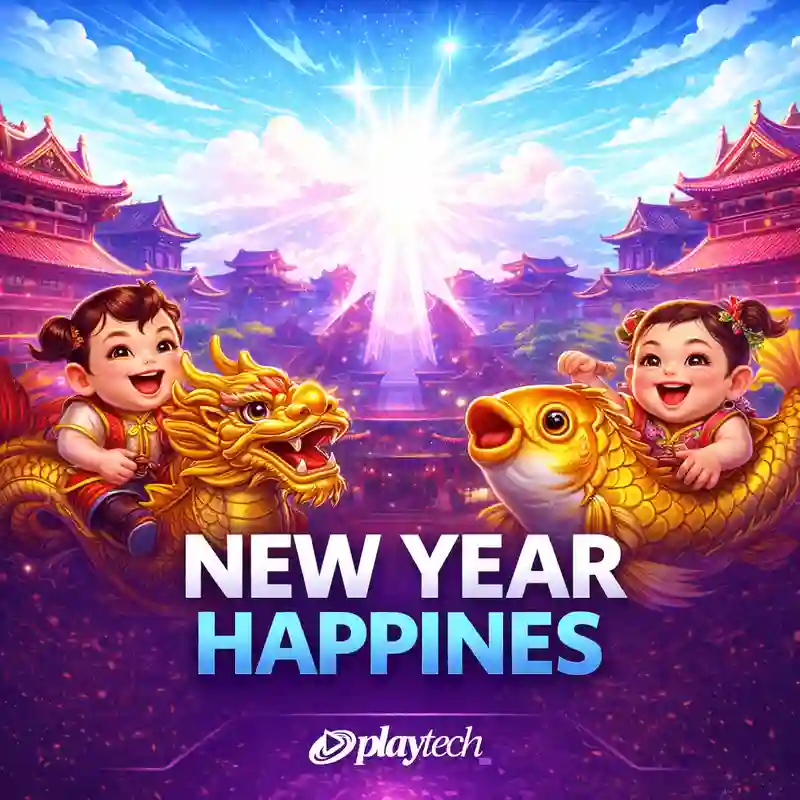 New Year Happiness Slot Game sa leonbet